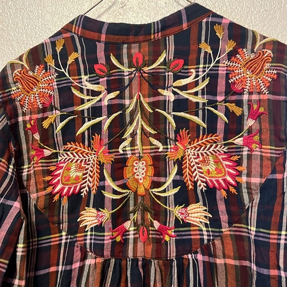 Johnny Was Wirkshop top small - Picture 4 of 5